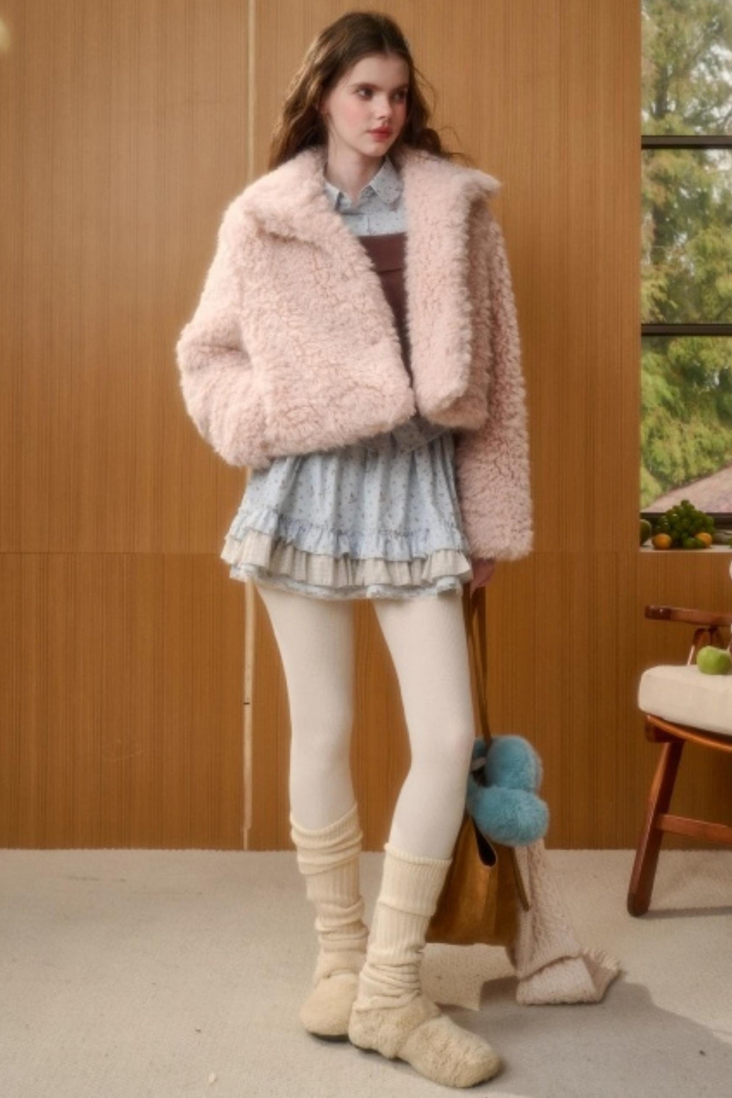 Milky Way Bunny Lace Skirt Set-Up