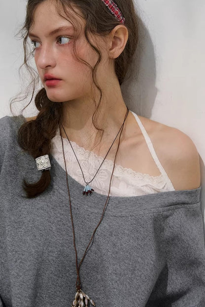 Floral Pleats Off-Shoulder Top