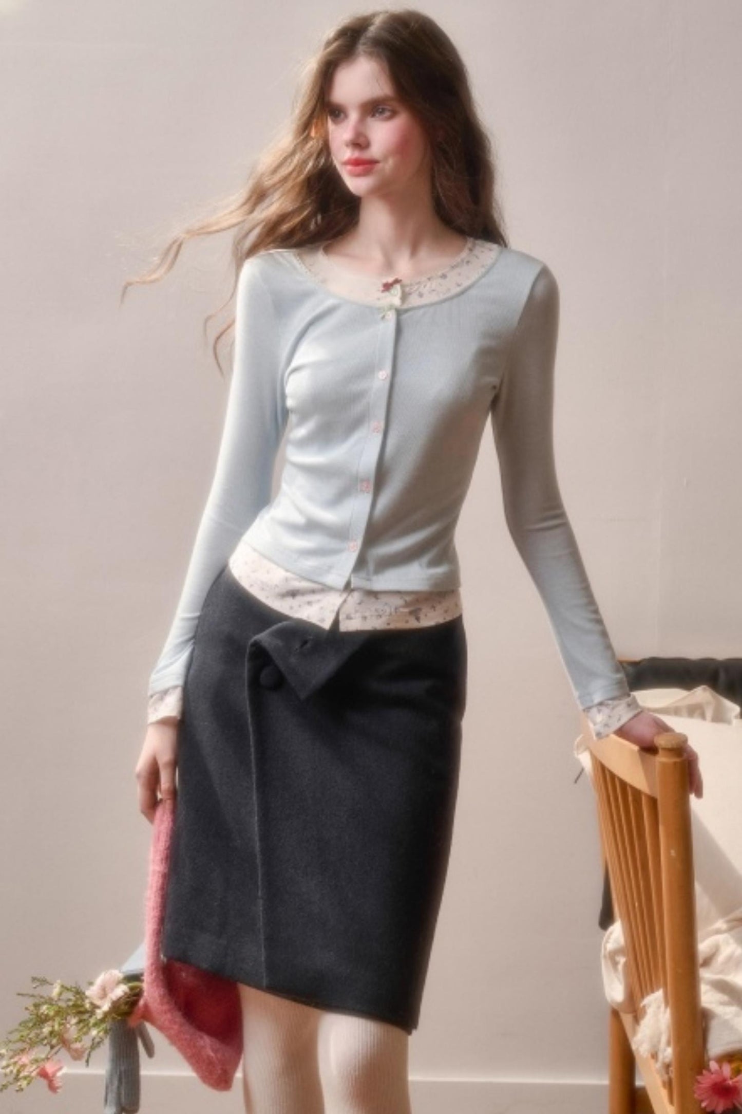 Little Fluffy Rabbit Cardigan