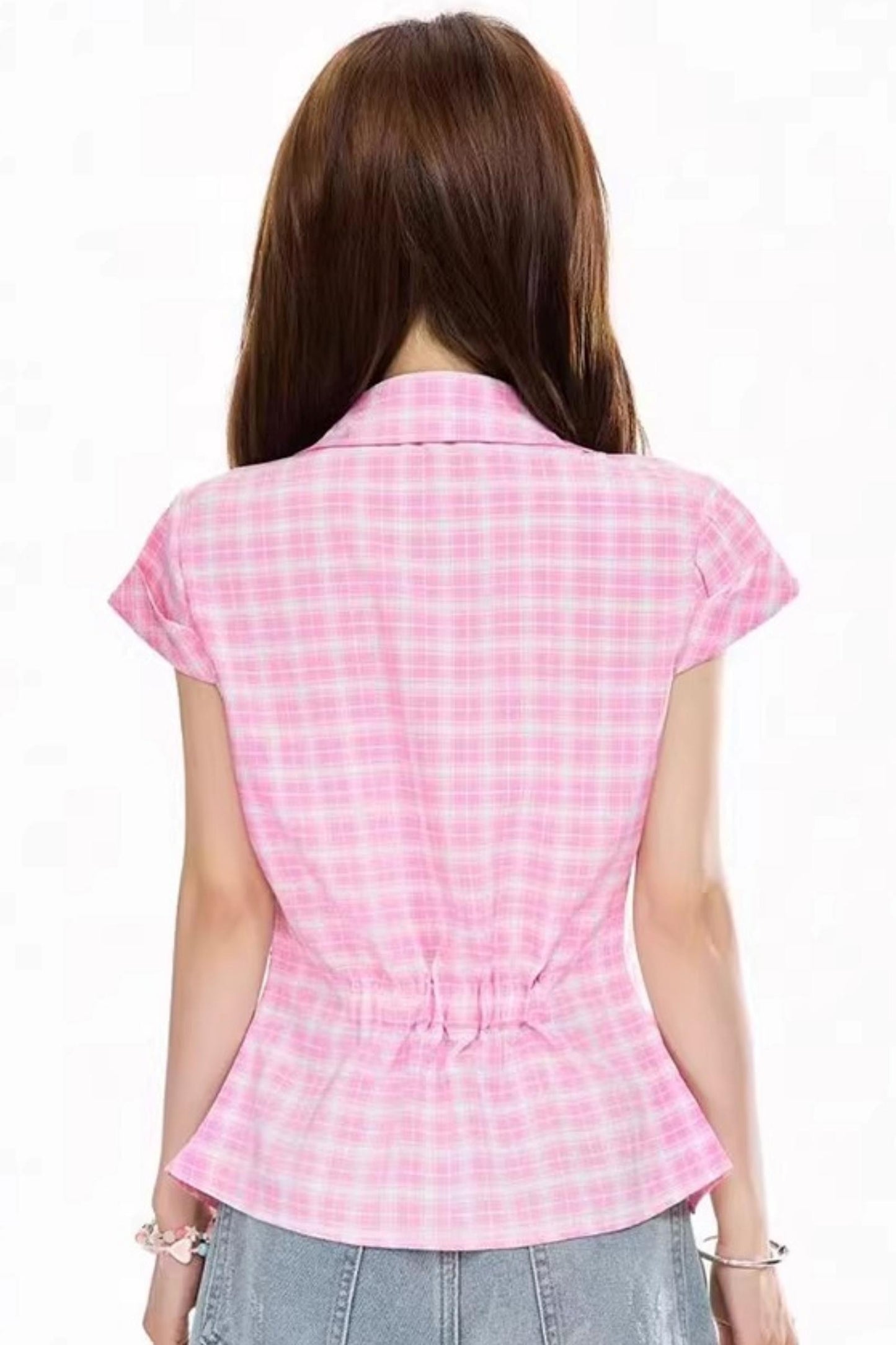 Dopamine Plaid Short-Sleeve Shirt