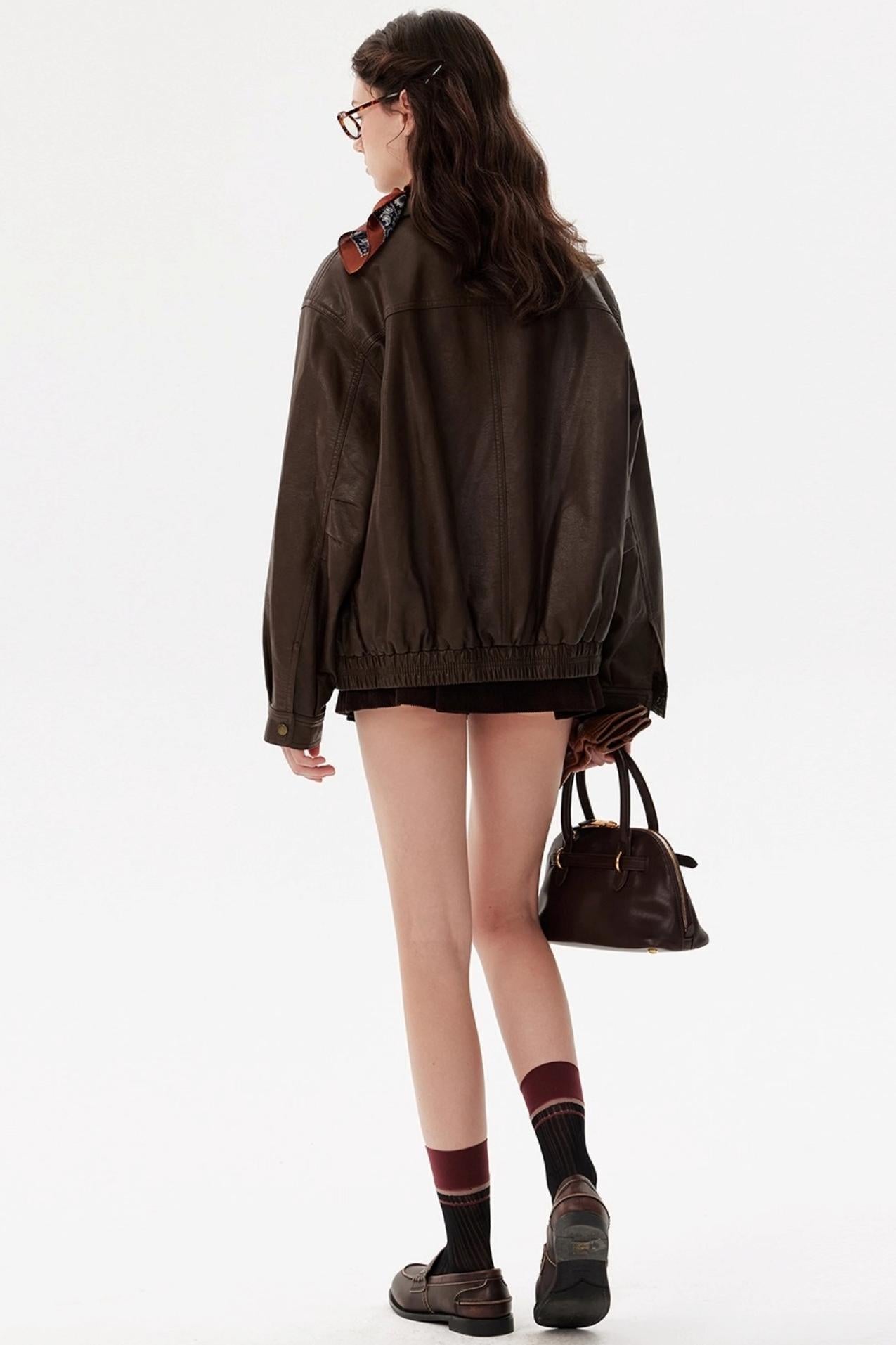 Handsome Street Leather Jacket