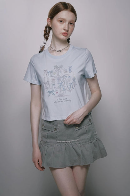 Original Bow Print  T-Shirt