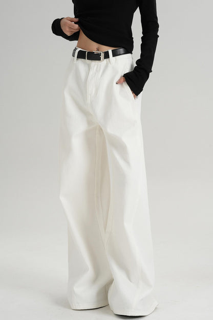 Floor-length Wide-leg Pants