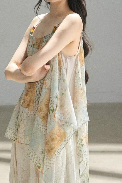 Whisper of Flowers Chiffon Top