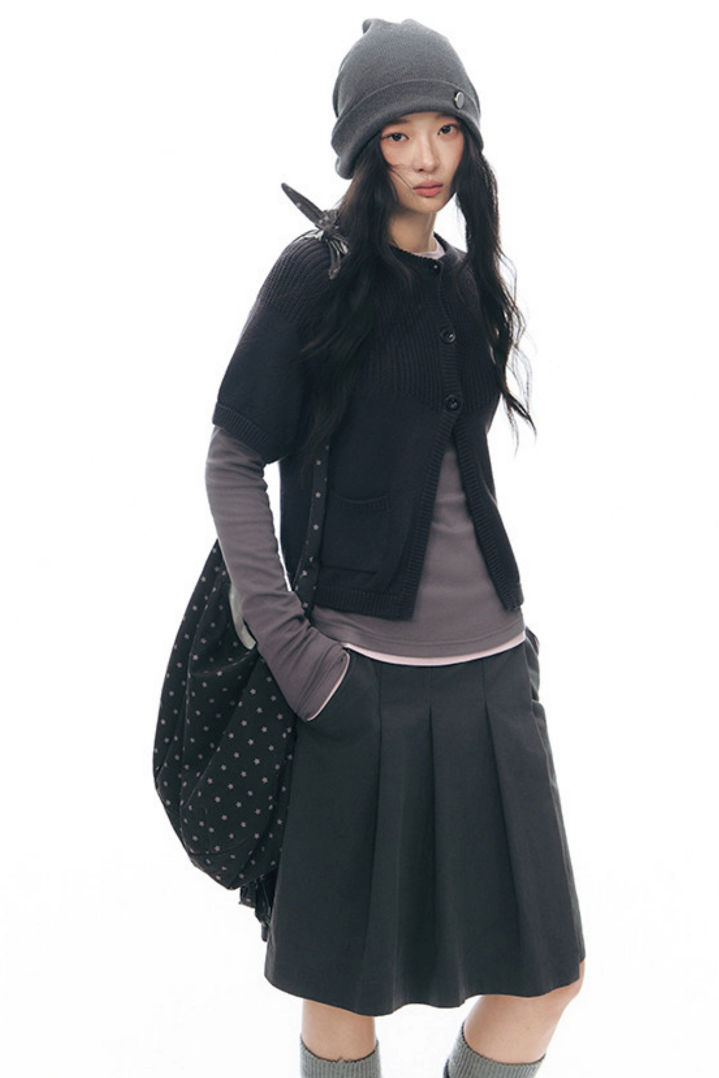 Original Pleated Workwear Skirt