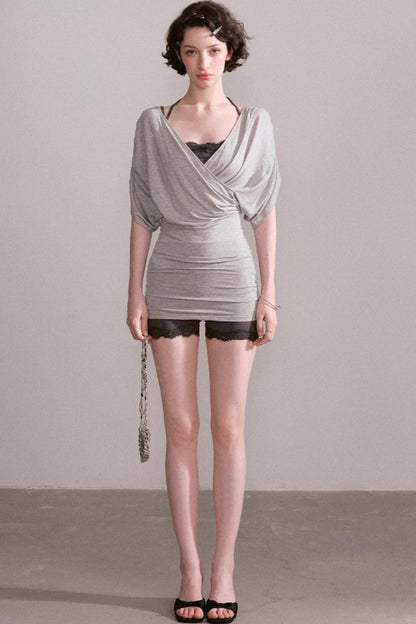 Lace V-Neck Sports Set-Up