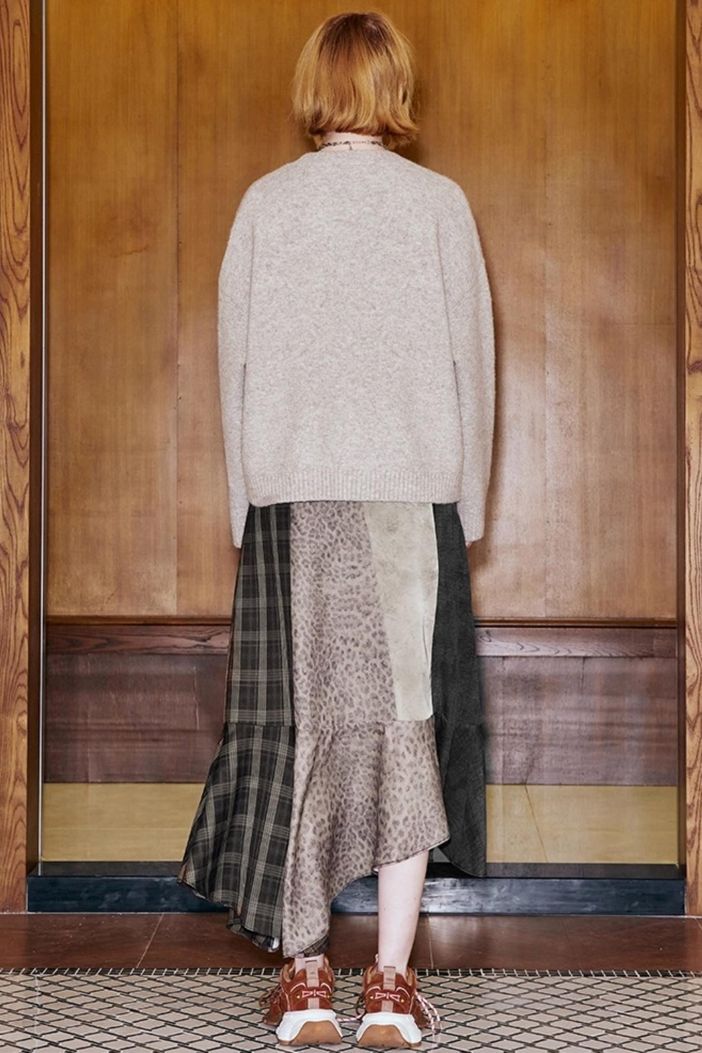 Laser Beaded Knitted Sweater