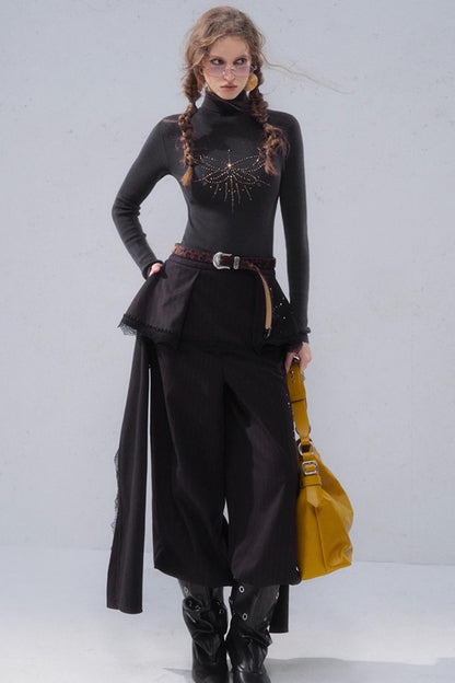 Gentle Respectfulness Wool Knit Top