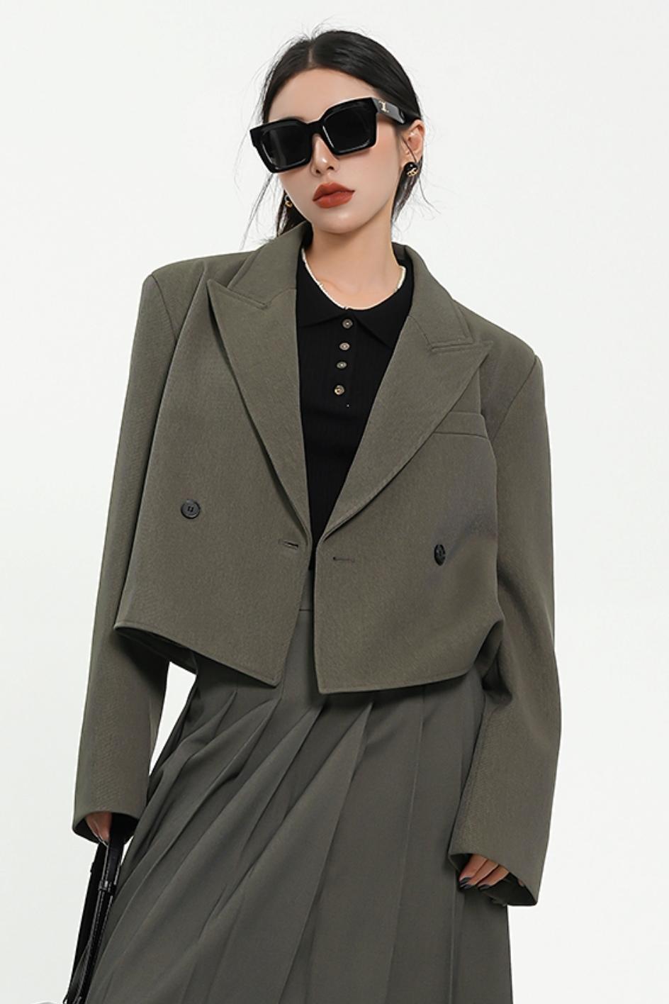 Temperament Long-Sleeve Blazer