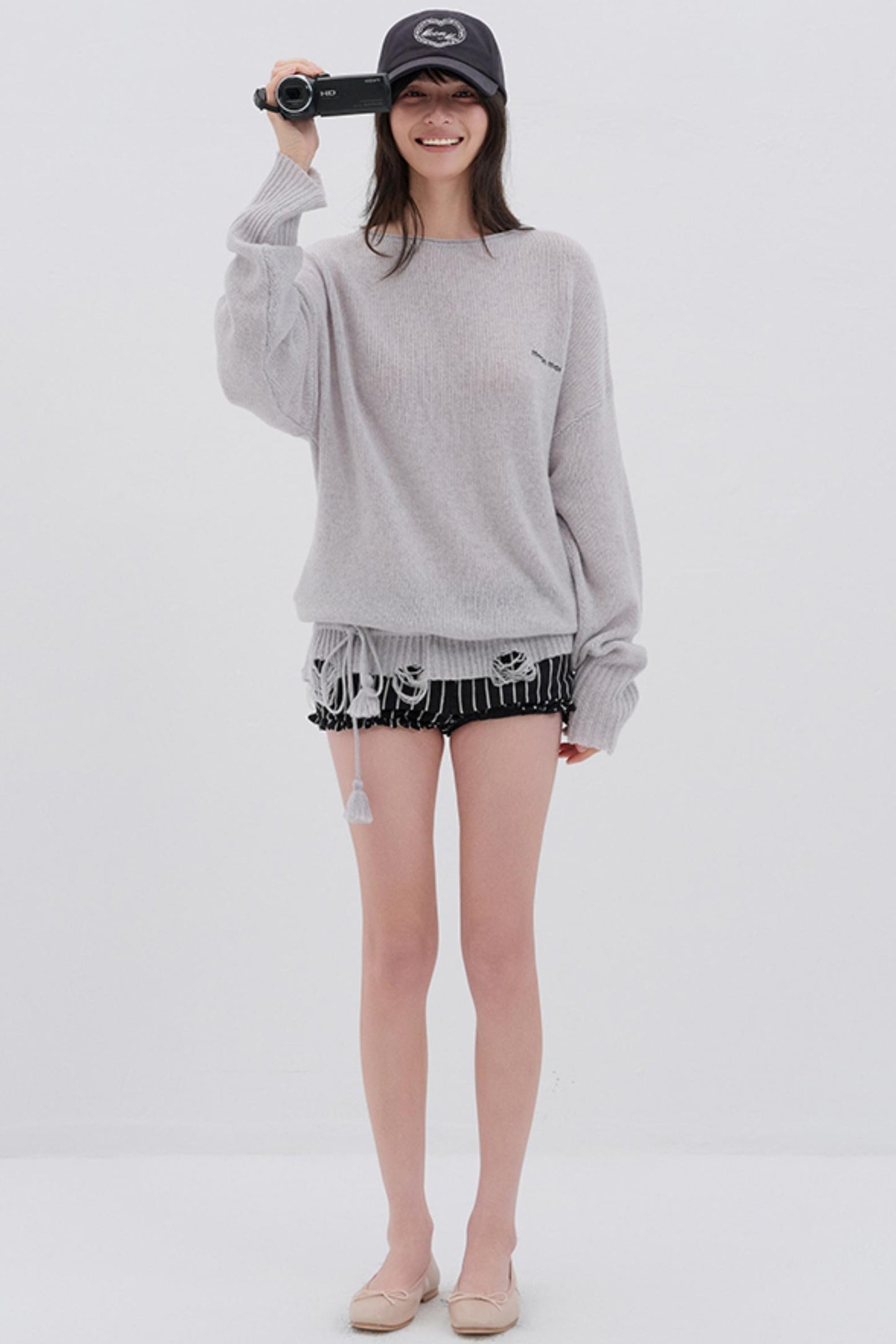 Soft Fleece Striped Pants