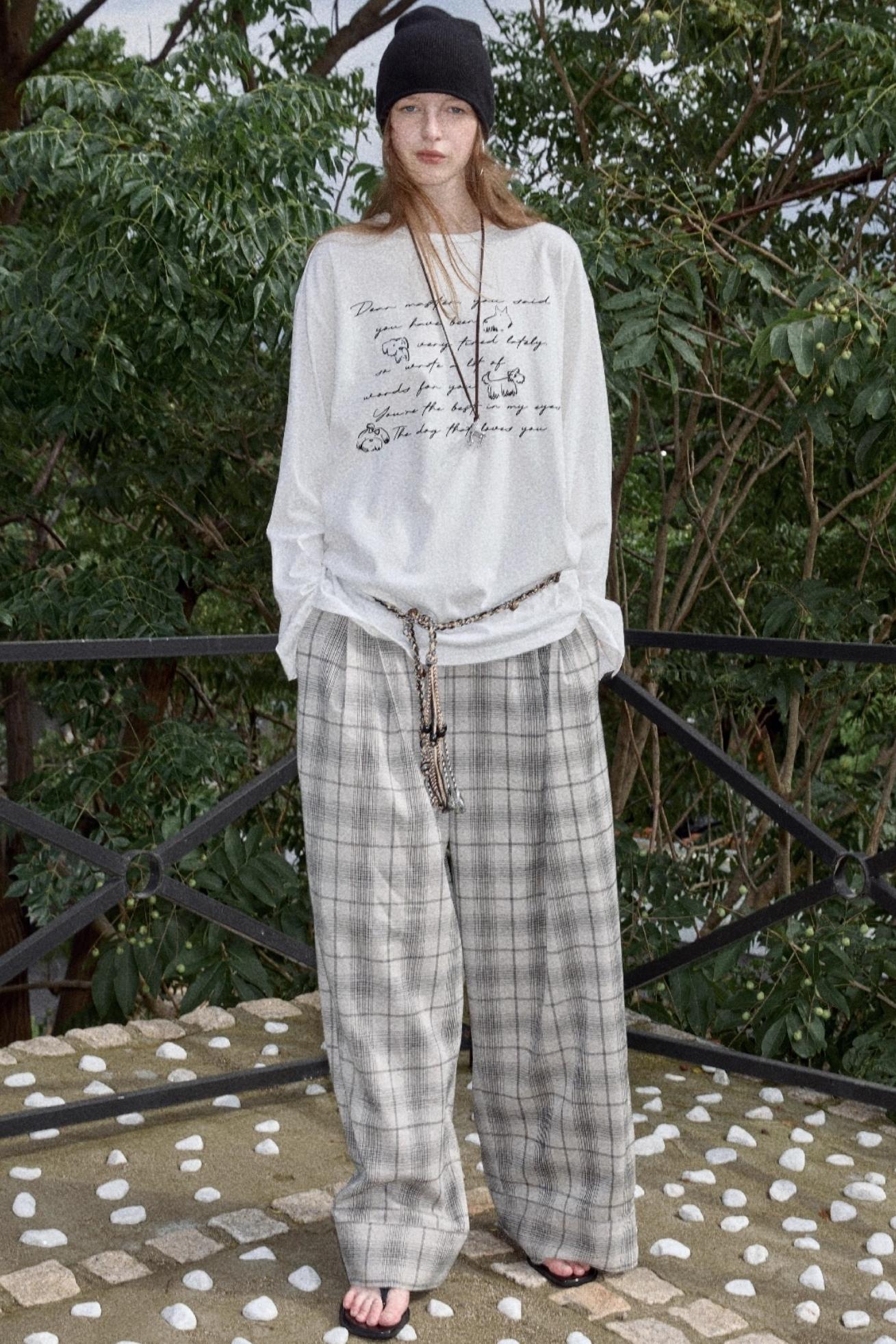 Cotton Printed Long Sleeve T-Shirt