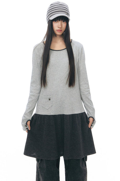 Striped Knit Baseball Cap