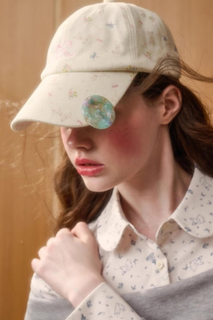 Milky Way Print Top and Skirt Set-Up