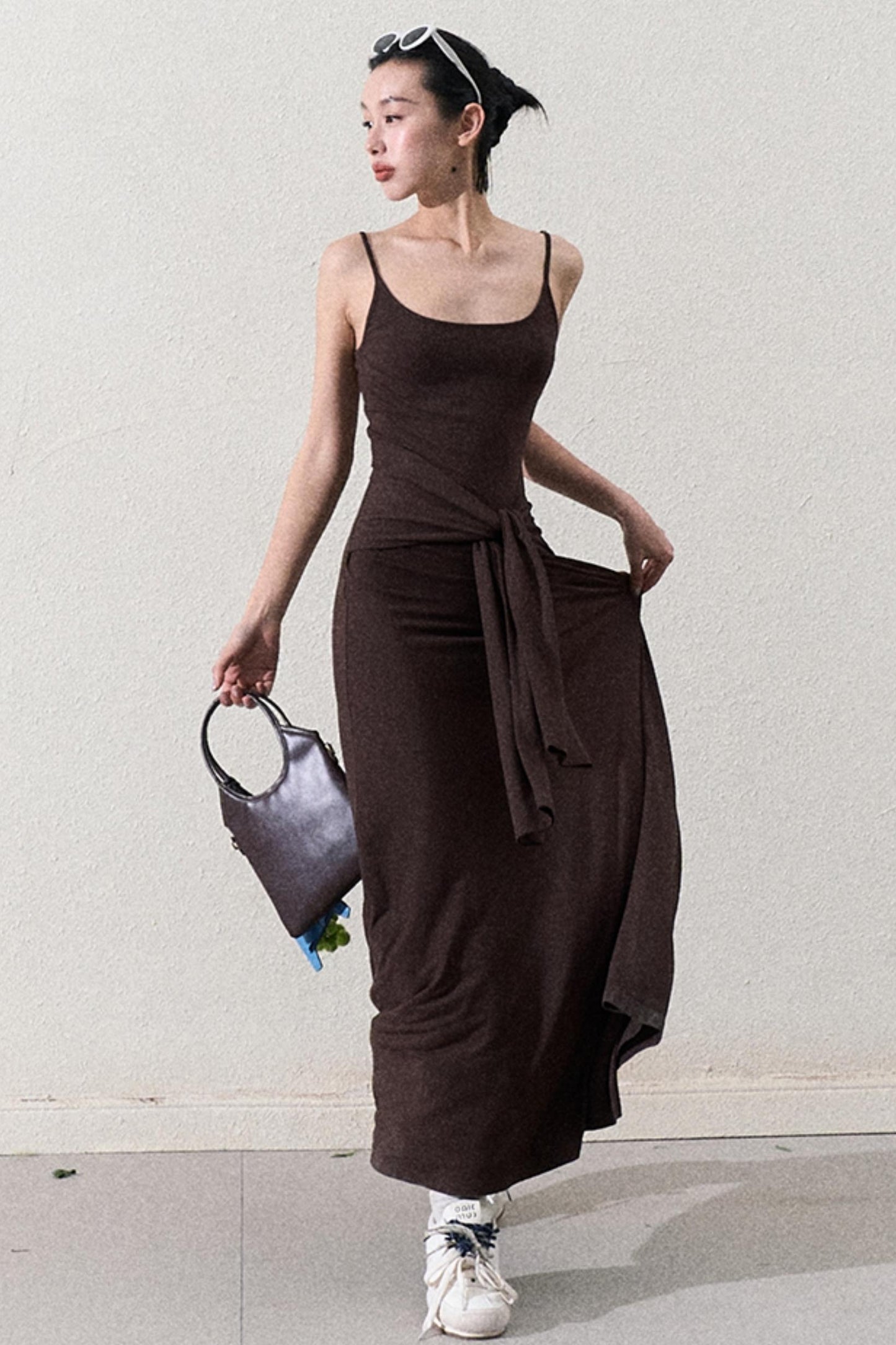 Tight Fit Knit Jumper Dress