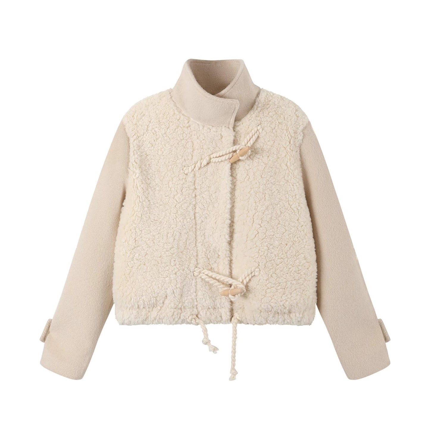 Toggle Button Woolen Coat