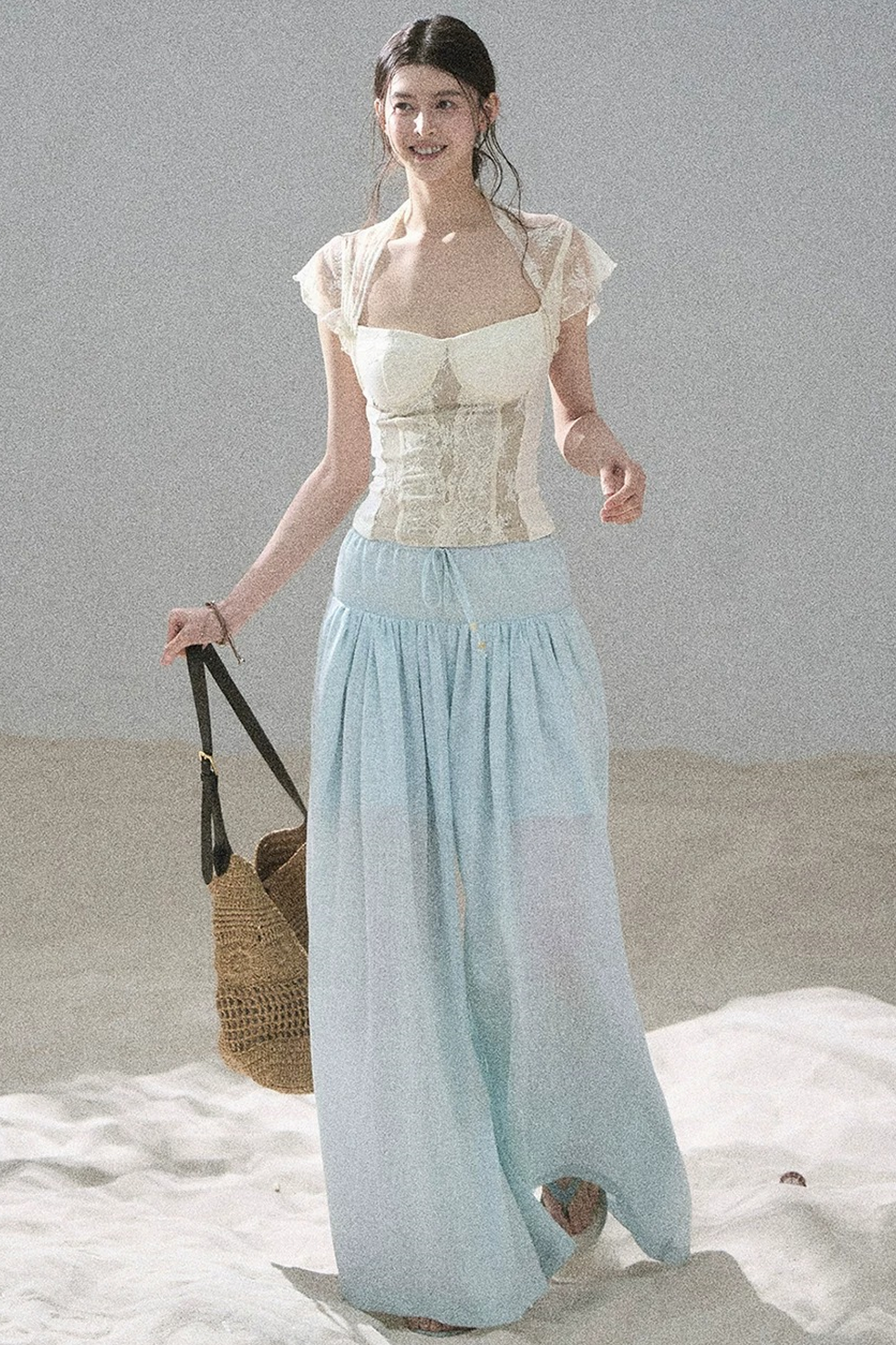 Lace Moonlit Rose Top