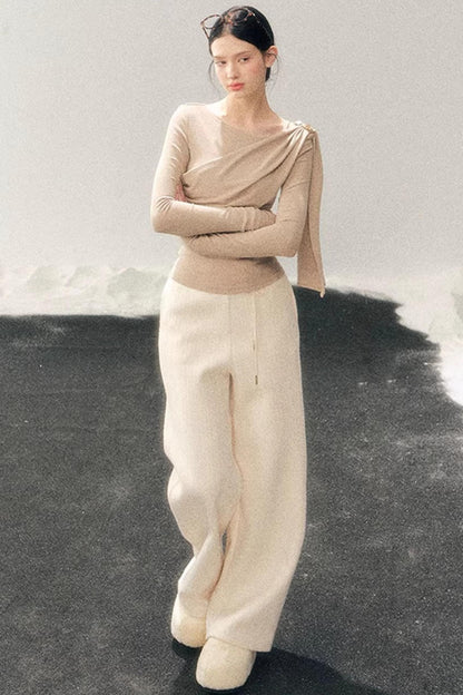 French Ribbon Design Blouse