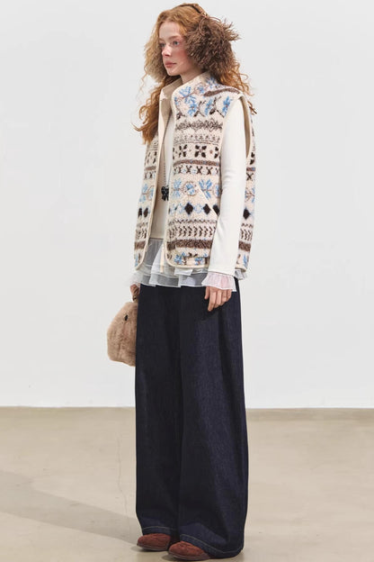 Polar Fleece Jacquard Jacket Set-Up