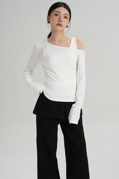 Long Sleeves Layered T-Shirt Set
