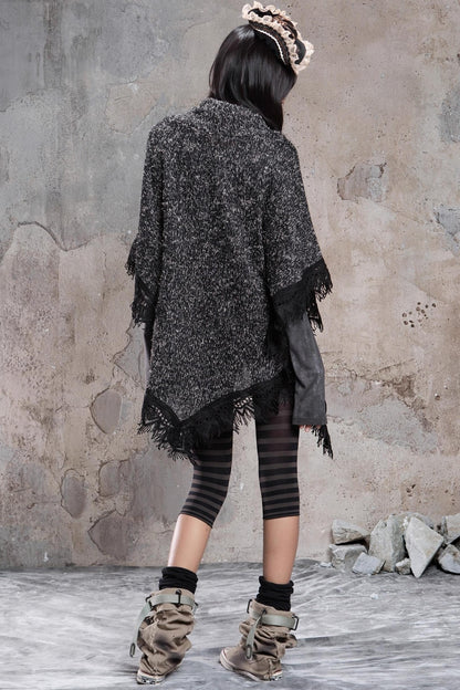 Retro Punk Cross Cloak