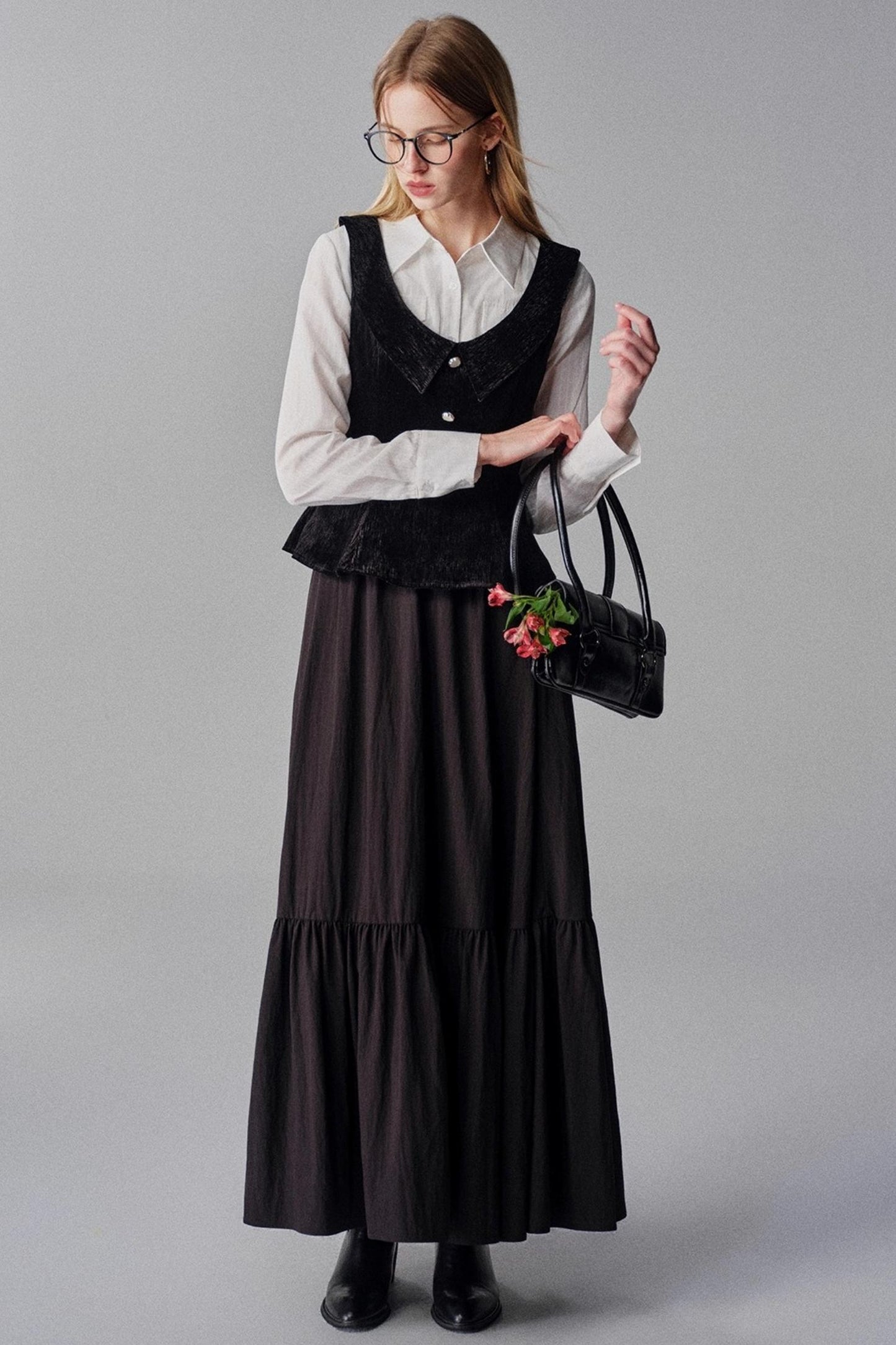 Mountains Seas Nordic French Retro Vest