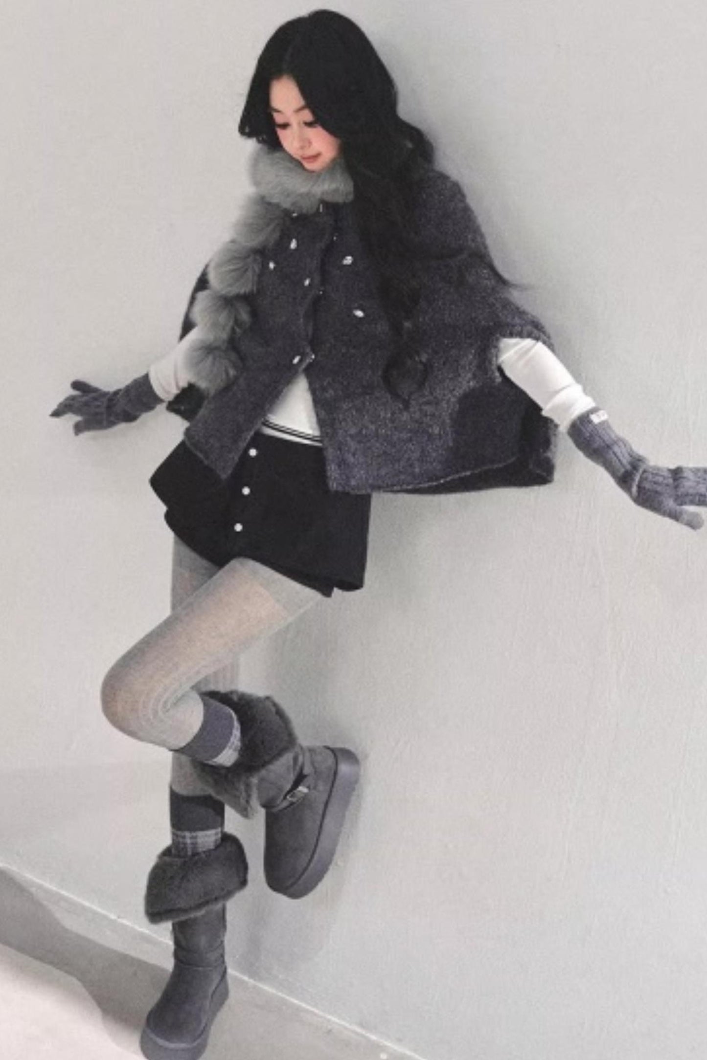 Wilderness Monologue Sweater Cape