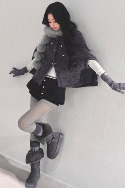 Wilderness Monologue Sweater Cape