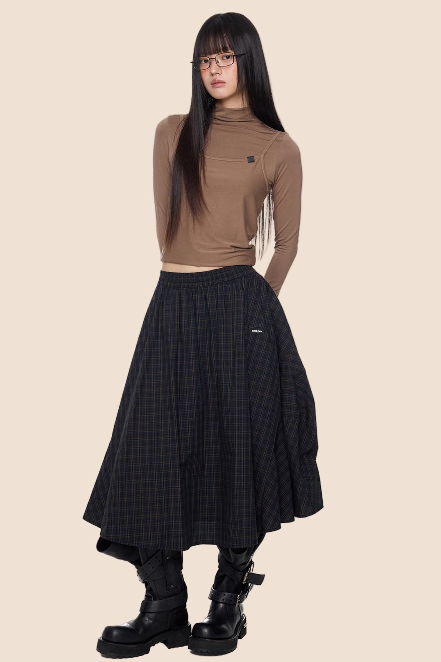 Knit Base Long T-Shirt