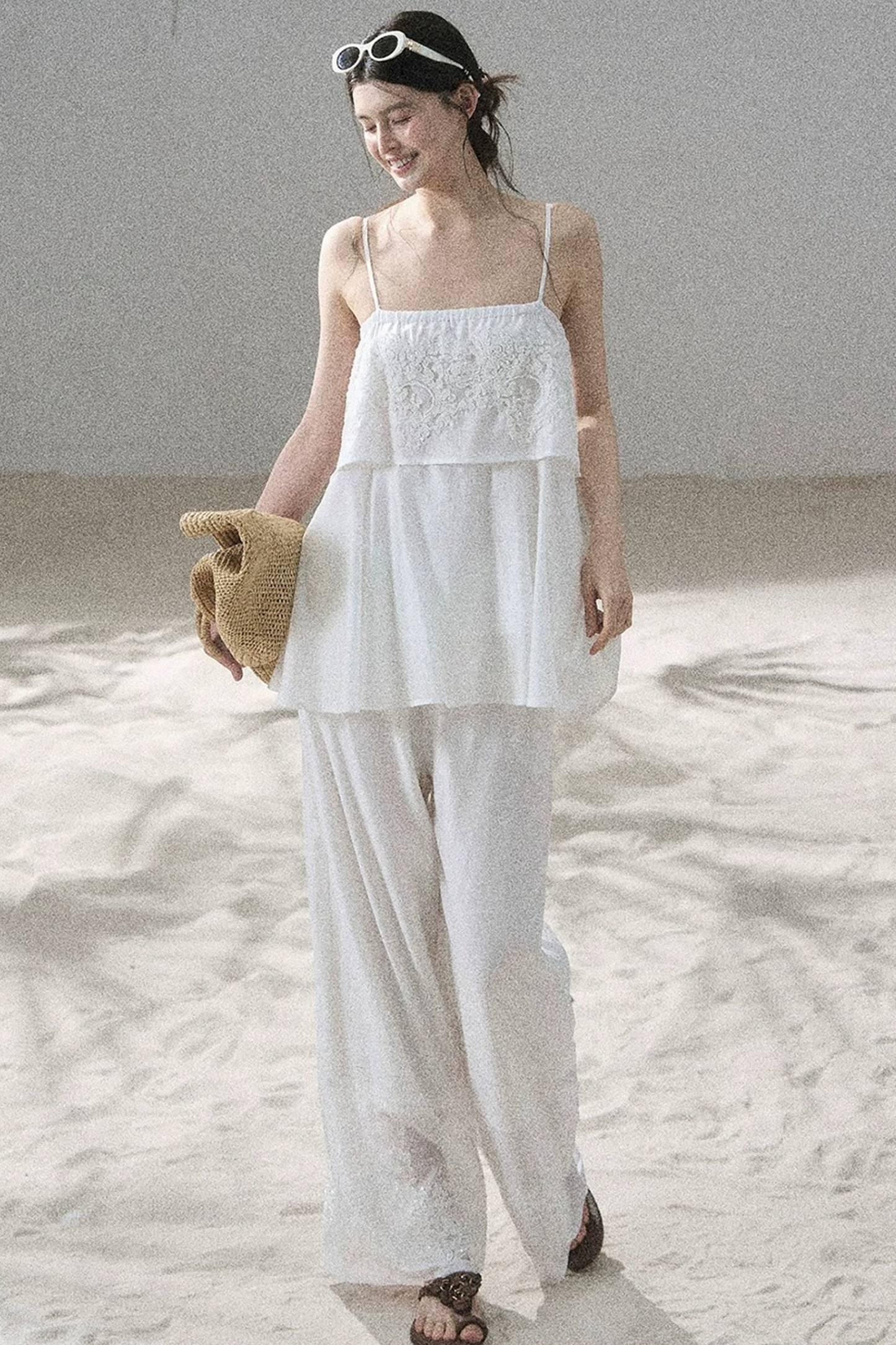 French Chiffon Lace Top Set-Up