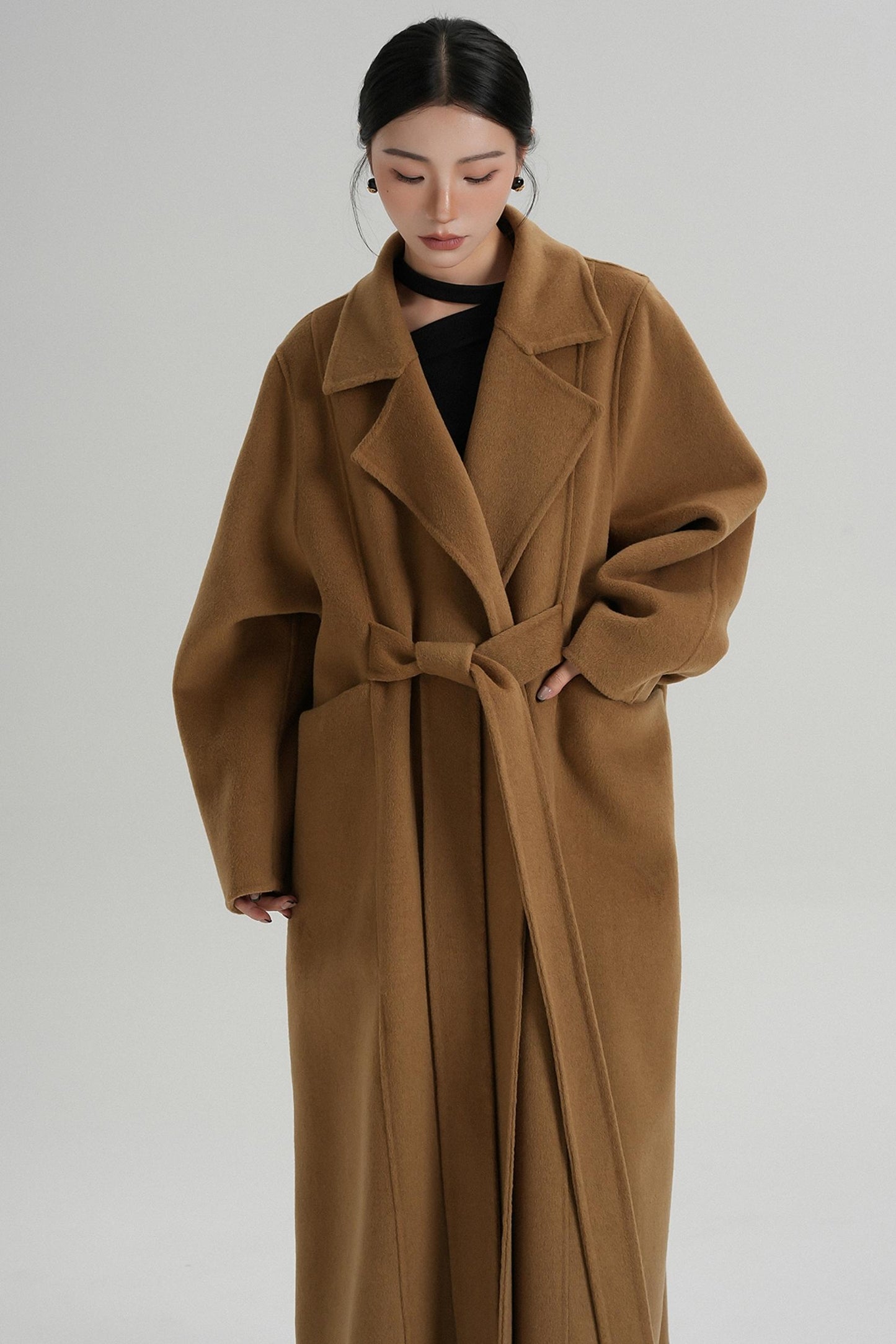 Temperament Wool Reversible Coat