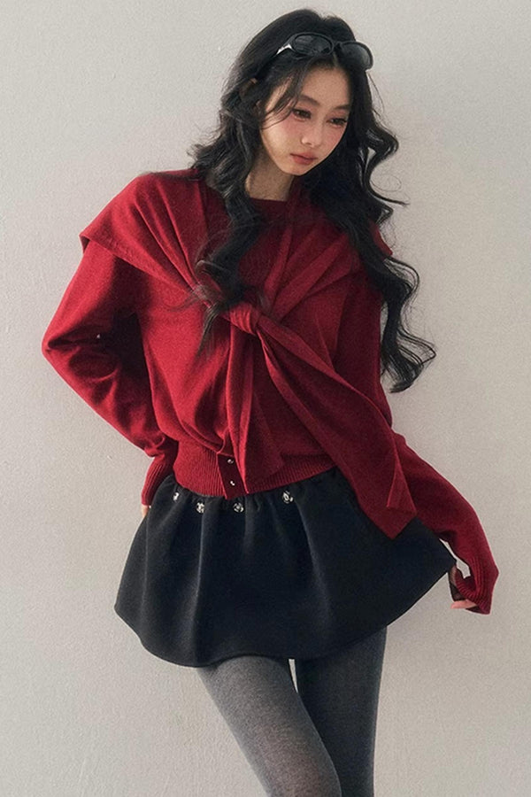 American College Sweater Set