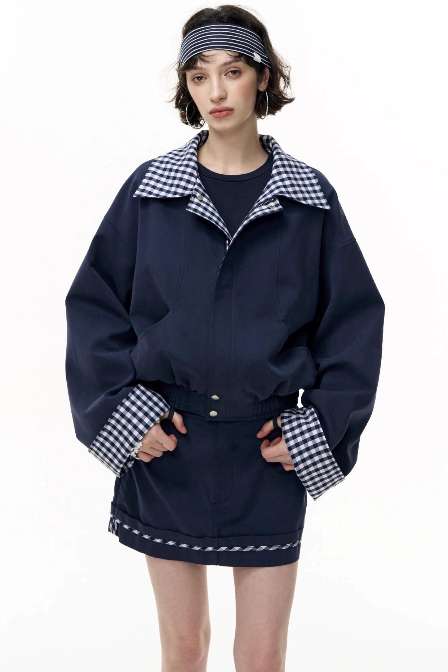 Salt Check Trench Coat Set-Up