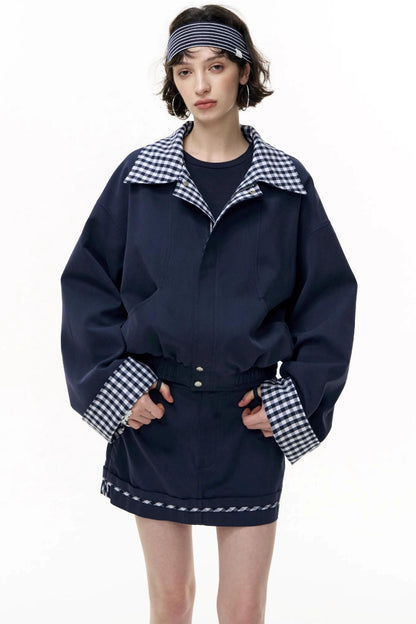 Salt Check Trench Coat Set-Up