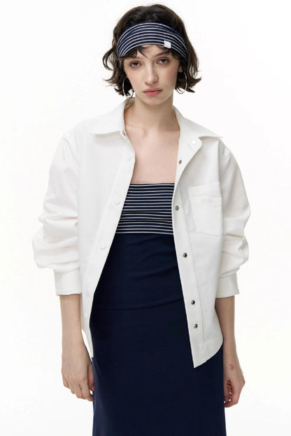 Tencel Waist Long Dress Set-Up