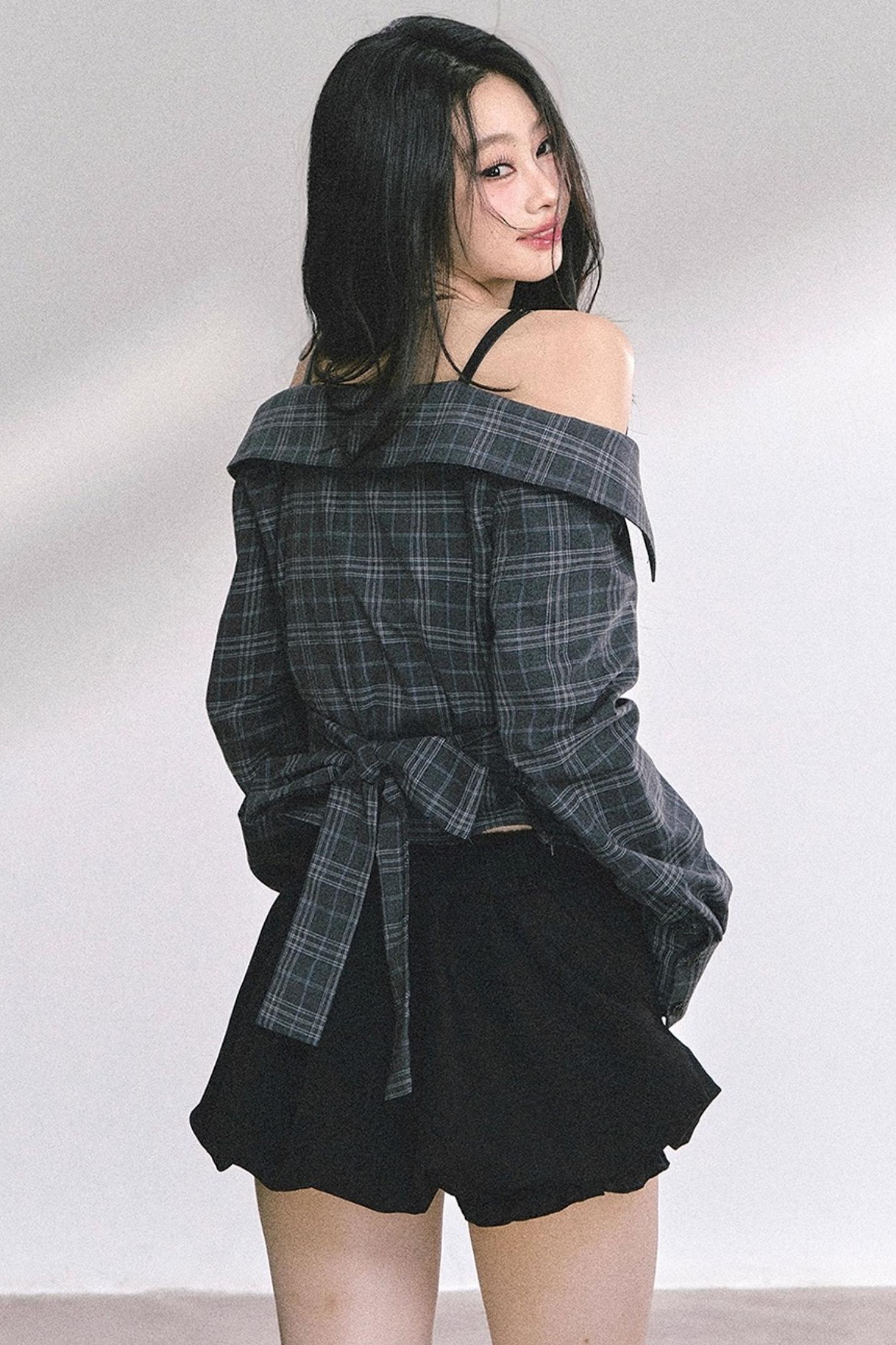 London One-Shoulder Shirt