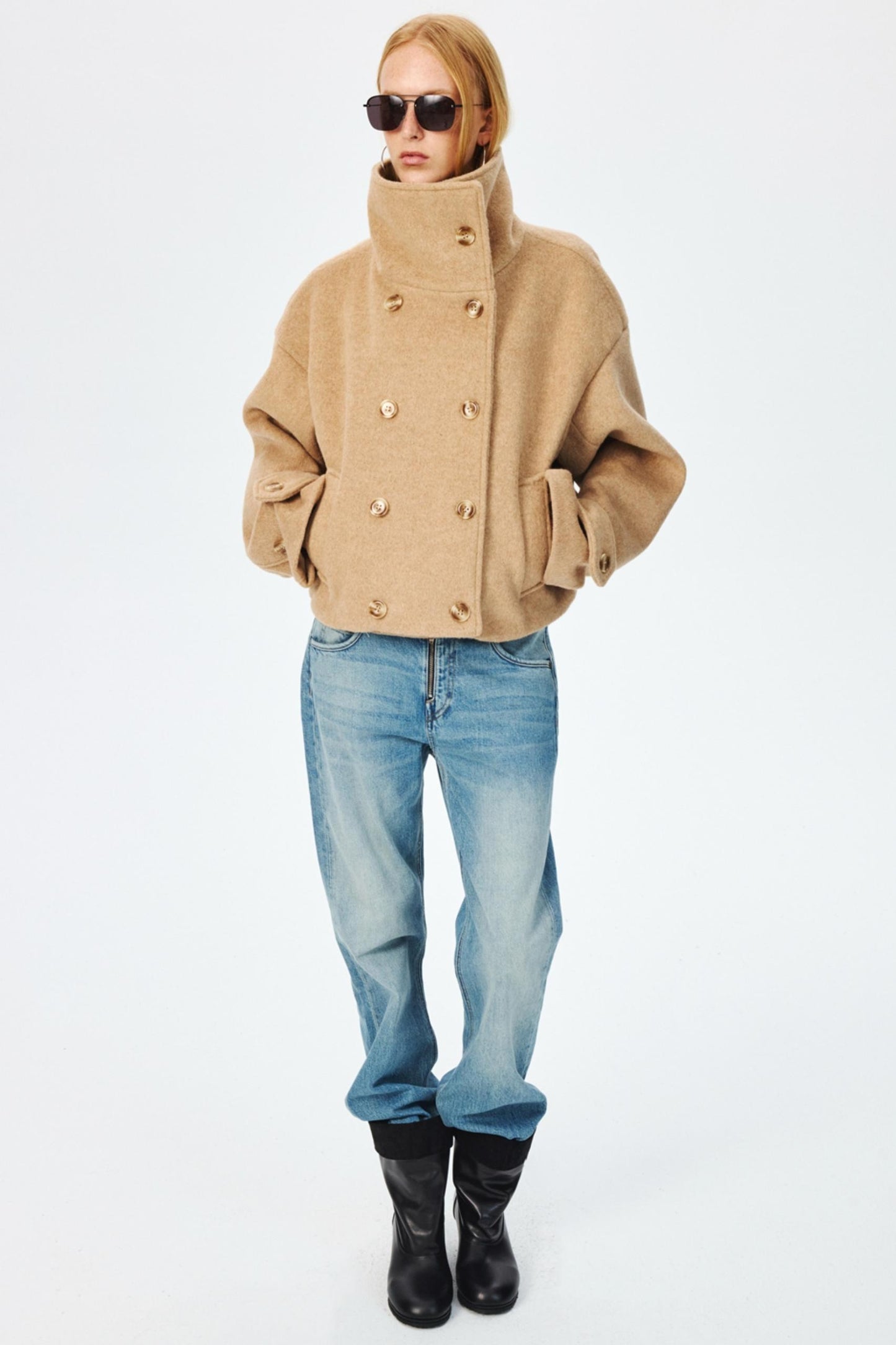 Narrow Suede Cowhide Brown Belt