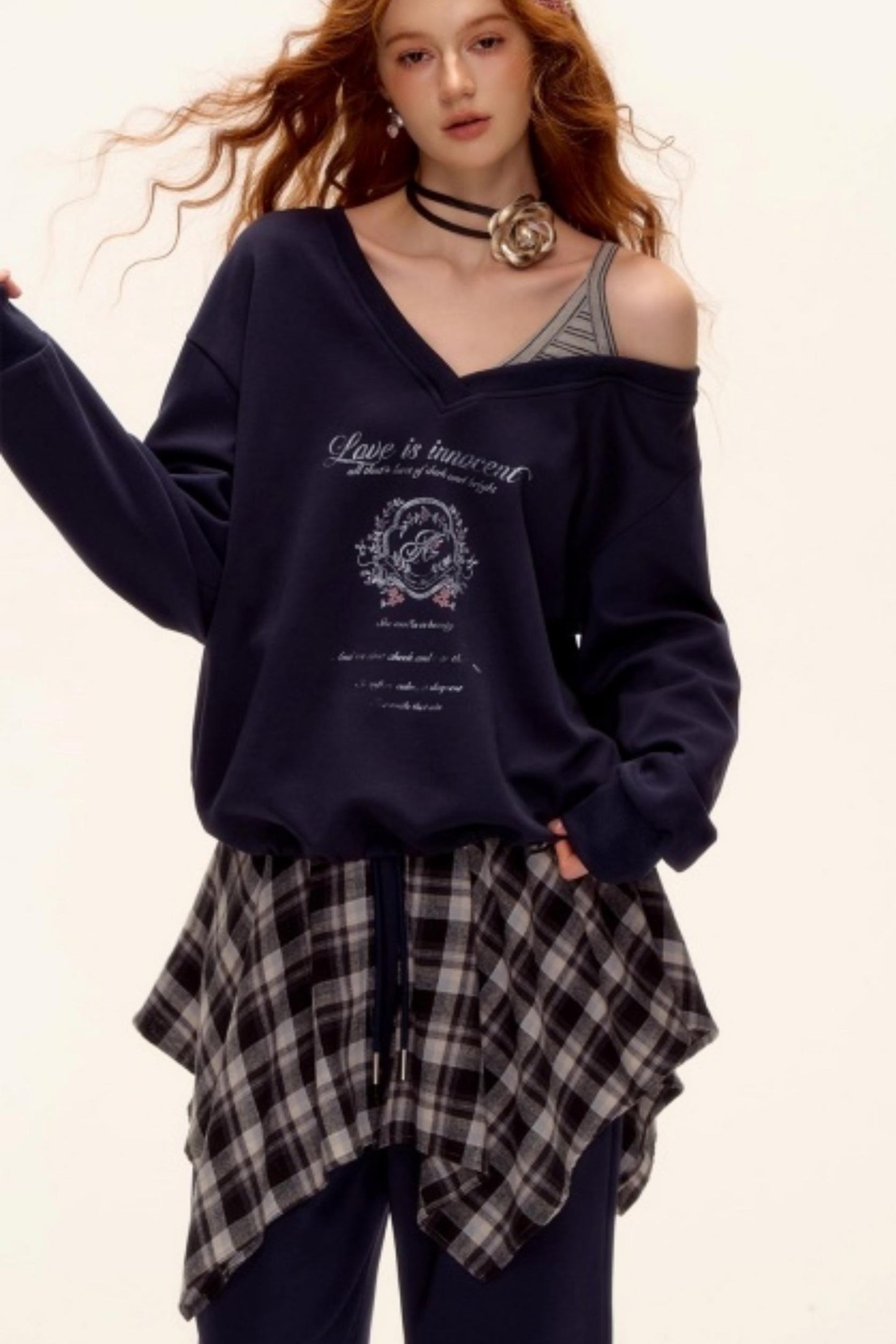 Asymmetrical Striped Patchwork Set-Up