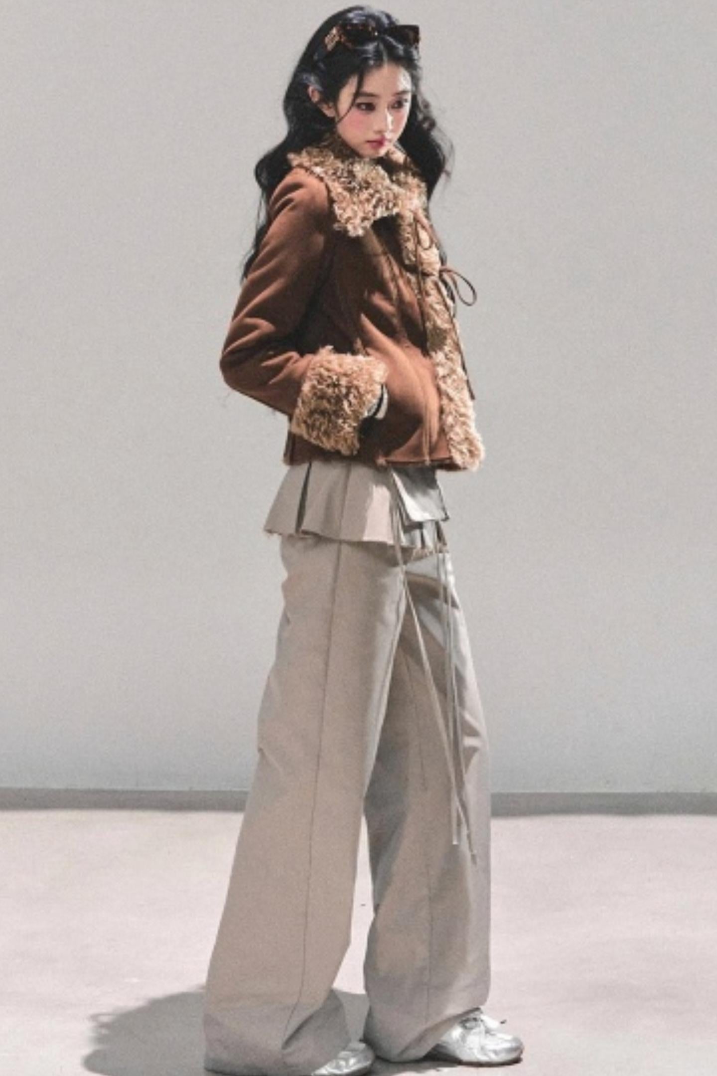 French Winter Fur Coat