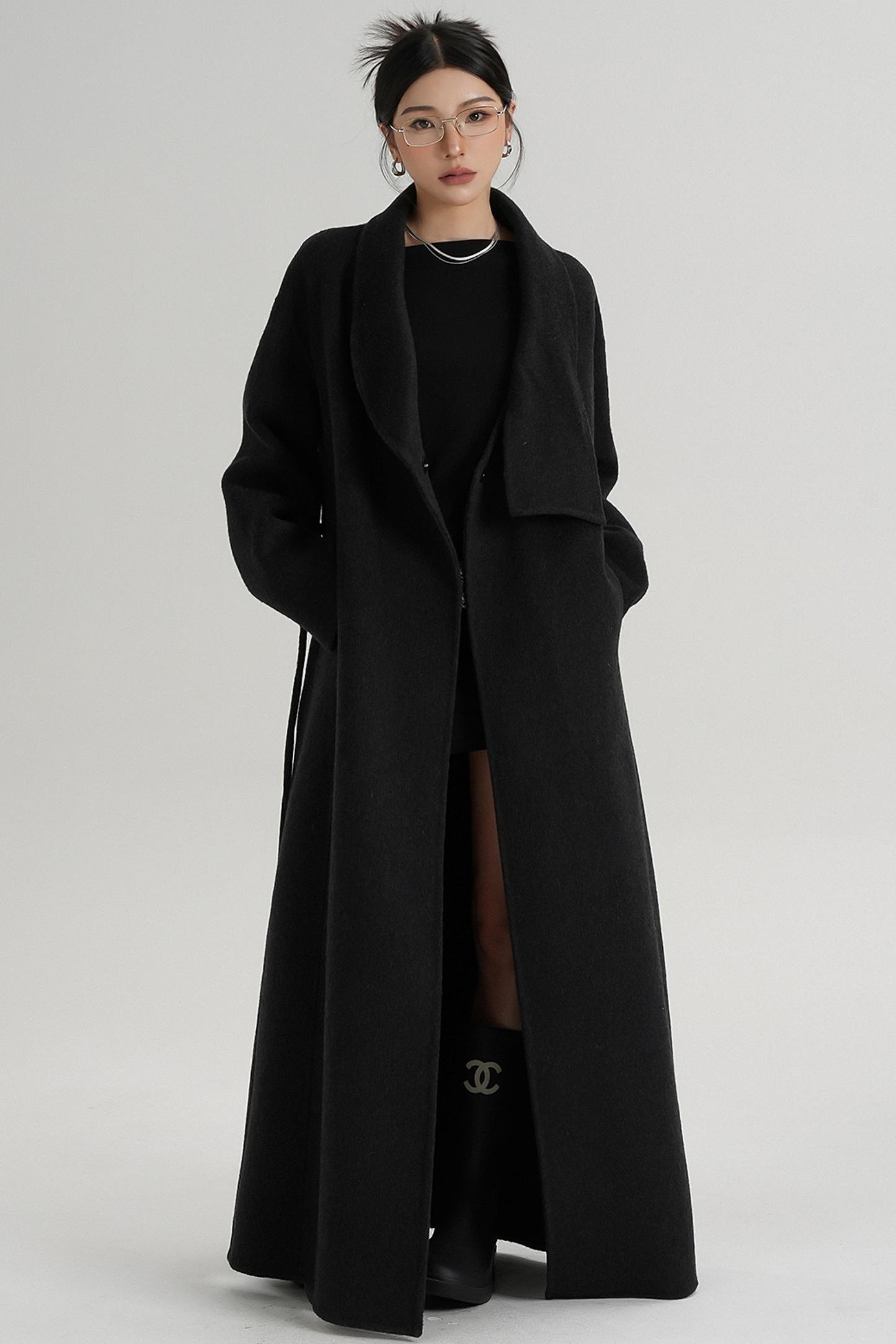 Temperament Woolen Coat