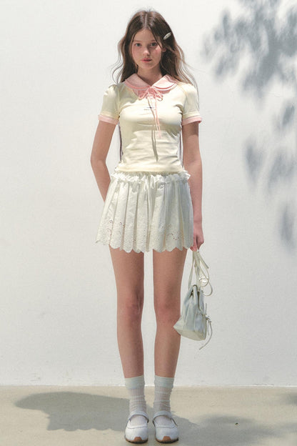 College Chic Knit Tee