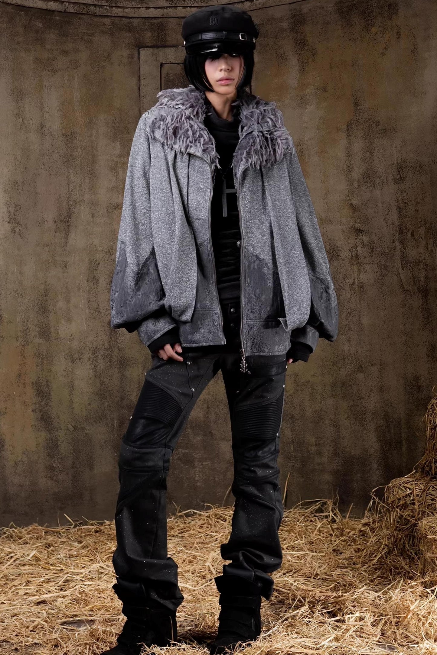 Palace Punk Straight-Leg Pants