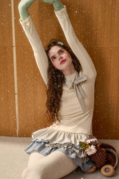 Lake Blue Vichy Dress