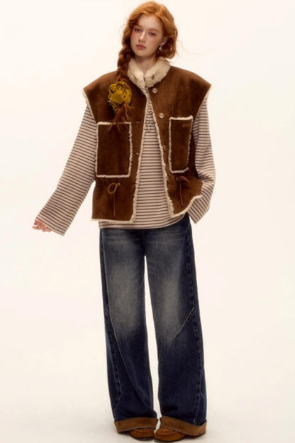 Reversible Embroidery Vest