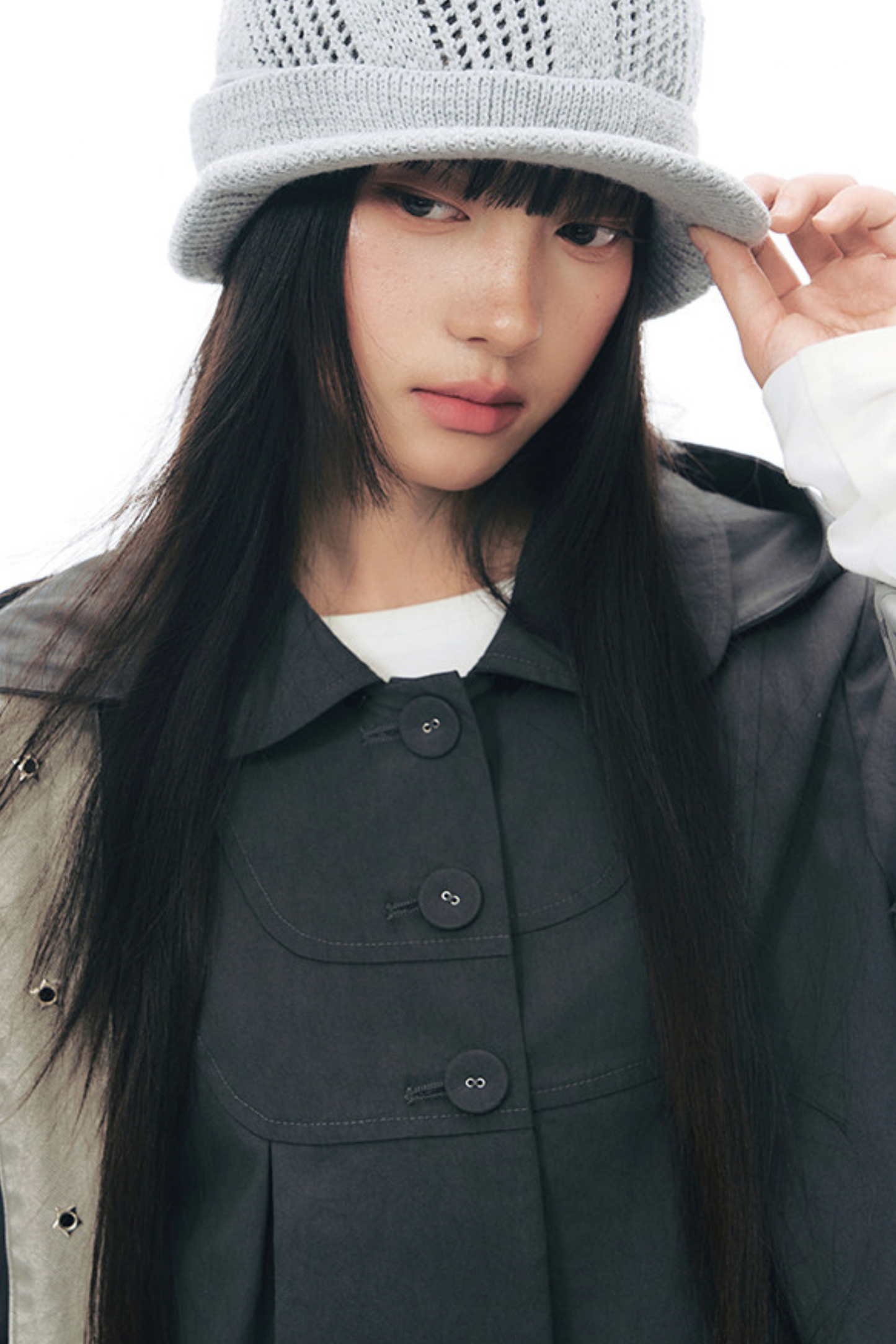 Retro Hooded Windbreaker Jacket