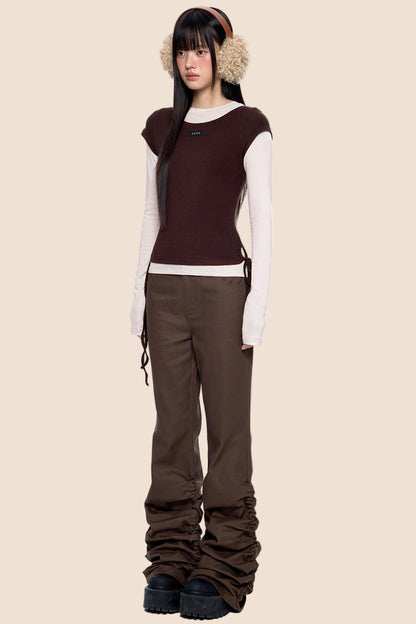 Elegant Layered Vintage Top