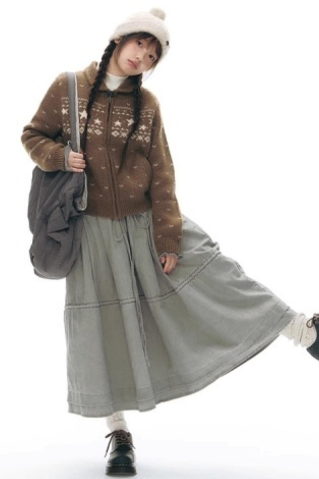 Vintage Fair Isle Cardigan