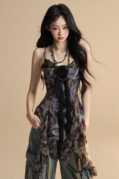 Waist-Shaped Lace Top