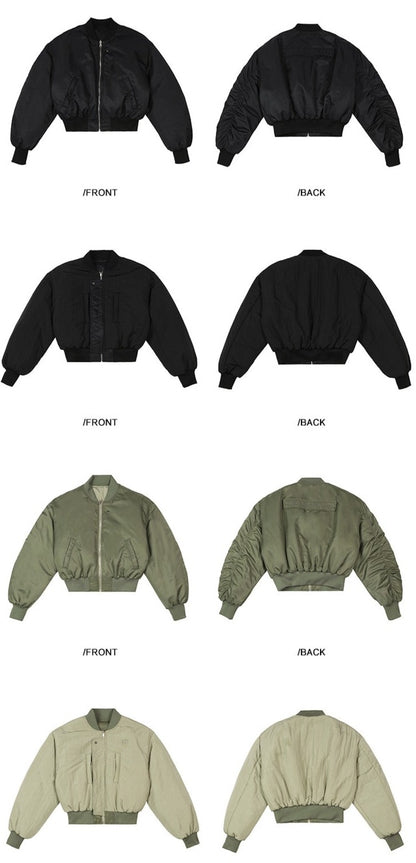 American short bomber jacket