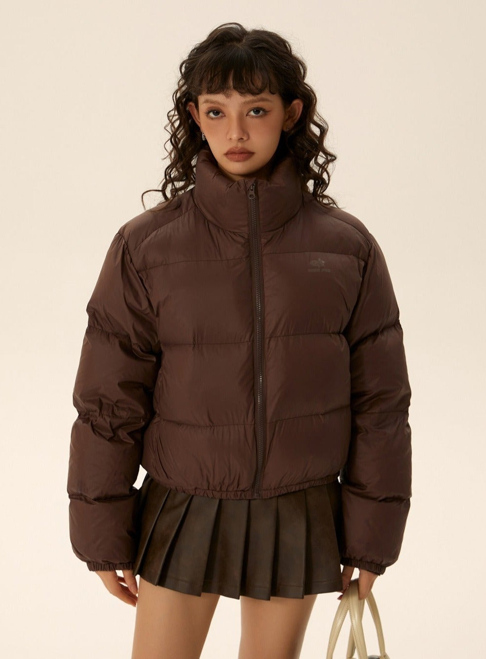 Long-sleeved Loose Down Jacket