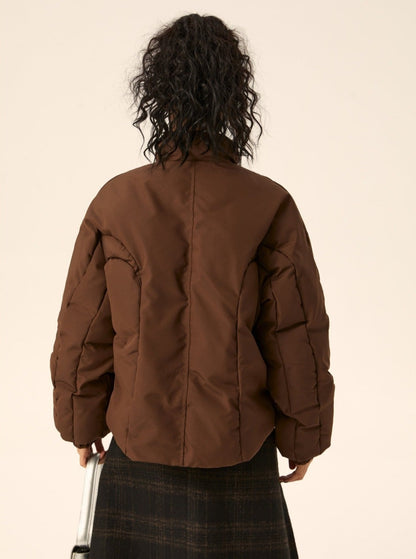 Long-sleeved Loose Down Jacket